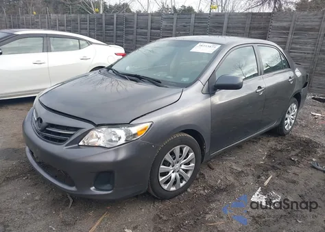 2013 Toyota Corolla Le from USA, damaged, VIN 5YFBU4EE6DP083258